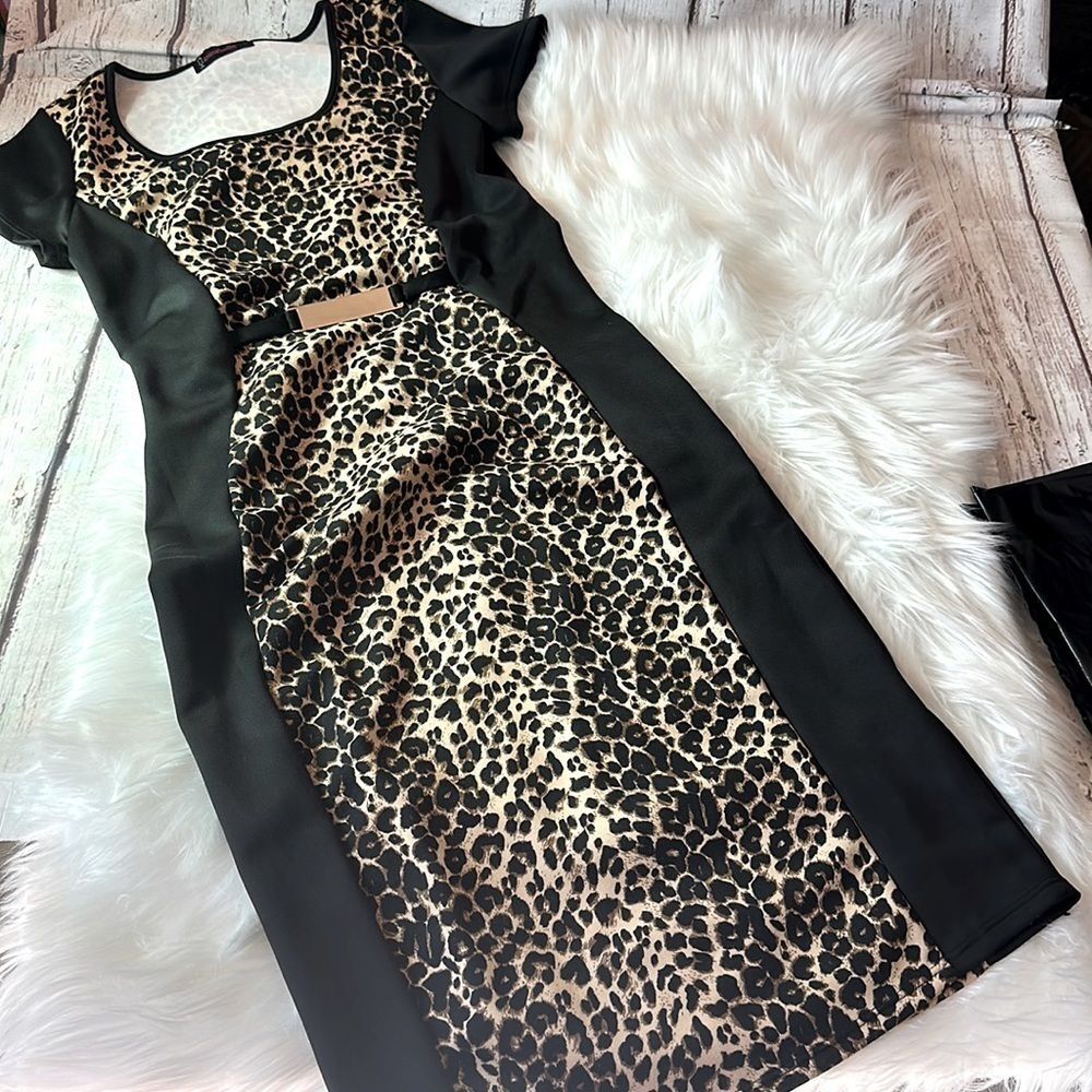 Annabelle Women’s Office Animal  Print Dress